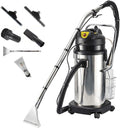 BEESOM nettoyeur de tapis, 70-75 dB, 20 L, 30 L, Gris, Shampouineuse Canape Tapis, Autolaveuse Professionnelle