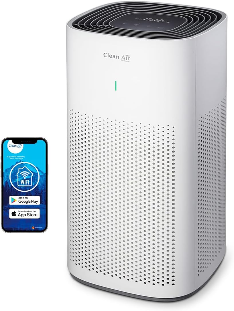 Clean Air Optima purificateur d'air, 70 m, 175 m, Blanc, Ioniseur
