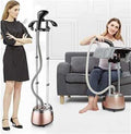 MZBDYYF défroisseur vapeur, 1,7 L, Noir, professionnel, planche à repasser, suspendre les vêtements