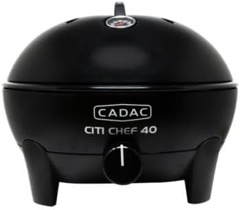 Antarion barbecue à charbon, Noir, CADAC CITI Chef Barbecue spécial Camping Car et Bateau