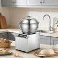 HCAUYNN Batteurs à main, 1800 W, 220 V, 1800 W, 5 kg, Acier inoxydable 304, Argent, Pétrin électrique