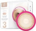 FOREO Masques, Rouge, thermothérapie, cryothérapie, massage visage T-Sonic, anti-âge - Masque visage infuseur de soins - Fuchsia