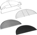 Everdure Grilles de cuisson, Argent/Noir, Kit d'extension 4 K
