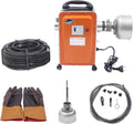 Fermoirper Déboucheurs ventouses, GQ-180, 750 W, 230-240 V, 750 W, 400 TR/Min, fer, orange, Toilettes/Restaurants