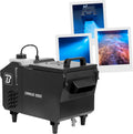 BoomToneDJ Machines à fumée, 1000 W, Noir, CIRRUS 1000, machine à fumée lourde à base d'eau, télécommande inclue