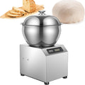 UORDBY Machines à pâtes, Vasque amovible, 2 200 W, 110 V/220 V, 50 Hz/60 Hz, 2200 W, 8 kg, Argent, Pétrin électrique à Spirale en Acier Inoxydable