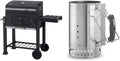 Tepro barbecue à charbon, 31,75 x 20,57 x 32,26 cm, Anthracite/Acier Inoxydable