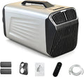 climatiseur portable Cashwise, 57,5 x 28,9 x 34,9 cm, 52 dB, 24 V, Argenté, climatiseur Mobile pour Vans aménagés et Petites pièces
