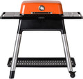 Everdure Grills électriques d'extérieur, Orange/Noir/Argent, Force by Heston Blumenthal Barbecue portable au gaz à 2 brûleurs