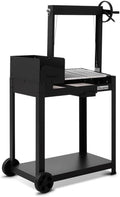 BRASERO barbecue à charbon, 40,5 x 49 cm, Noir