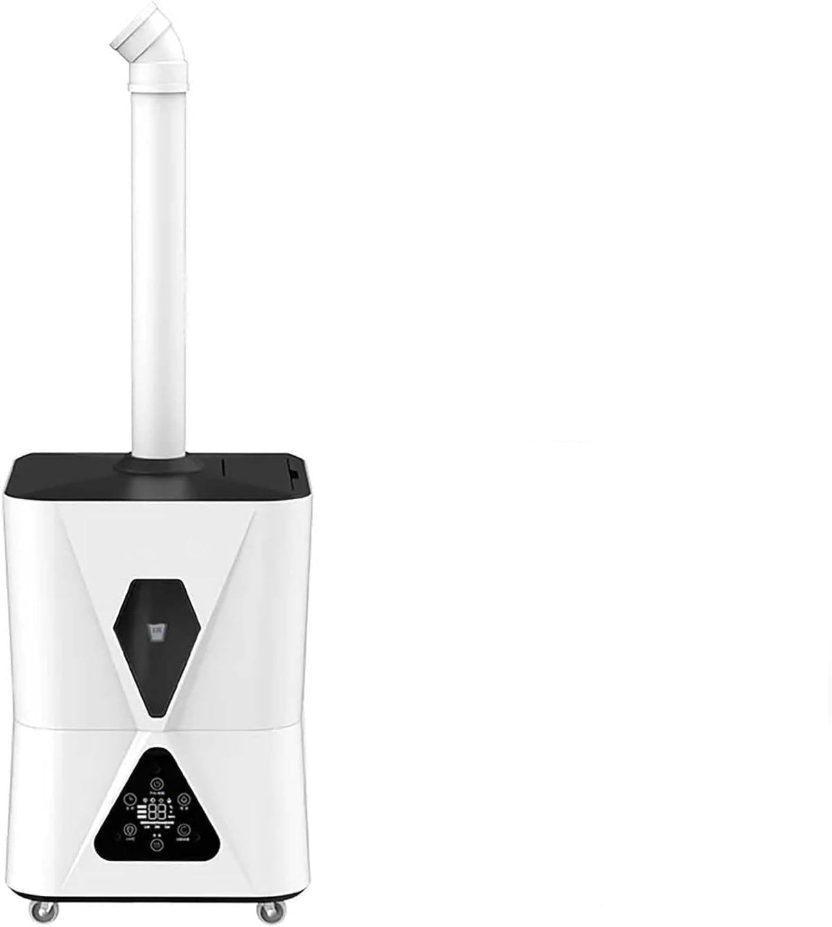 Humidificateur Humidificateurs pour toute la maison, 13 L, 1500 ml, Noir, industriel à ultrasons, système pour toute la maison avec roues universelles