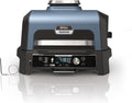 NINJA grill électrique, Bleu/Noir/Argent, Woodfire Pro Connect XL pour barbecue et fumoir avec contrôle d'application