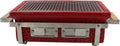 YNNI KAMADO barbecue à charbon, Rouge, TQ00SHRE Barbecue carré en céramique Hibachi