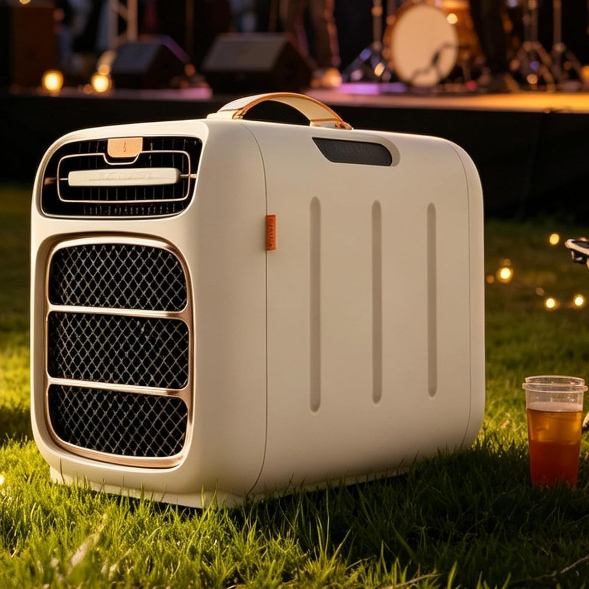URJWAN déshumidificateur, 40 – 45 dB, Blanc, Climatiseur et Chauffage de Voyage - Refroidisseur Portable sans Fenêtre