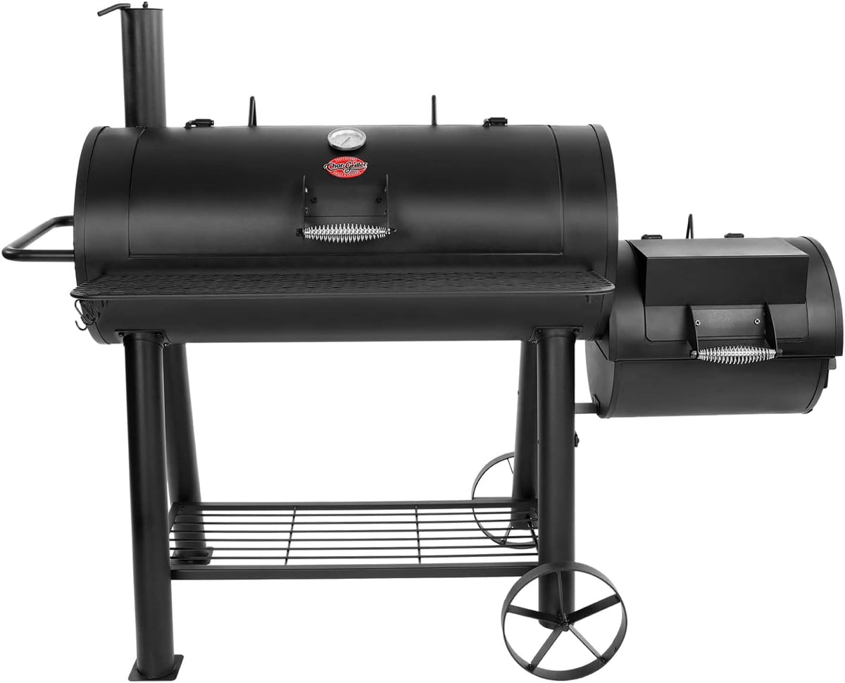 Char-Griller fumoir, Noir, Competition Pro Grill et décalé