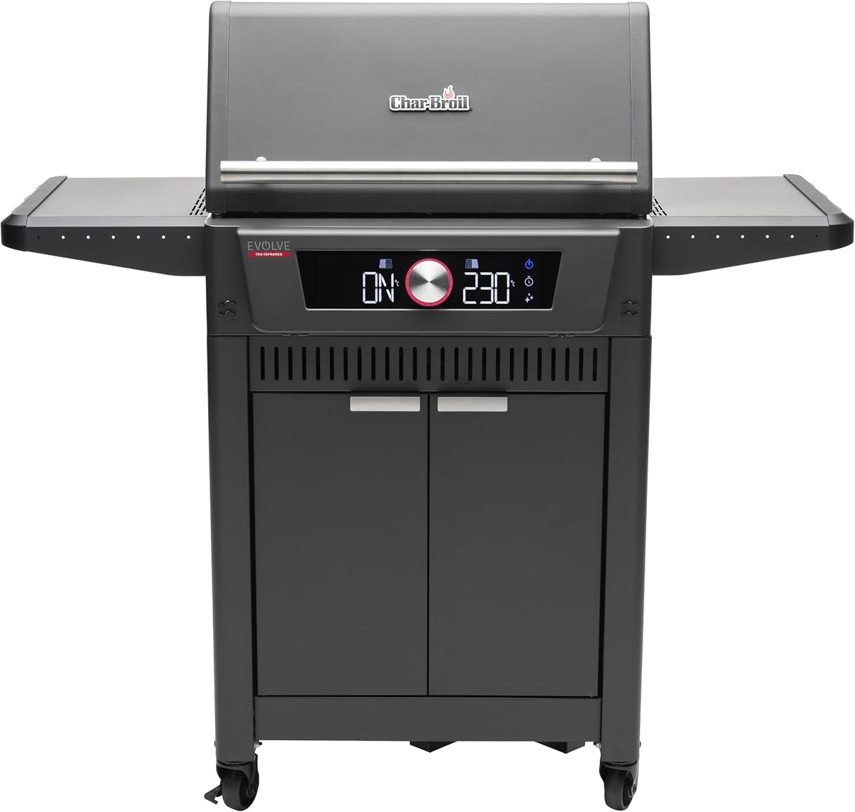 Charbroil Thermomètres pour barbecue, Noir/Gris, Char-Broil Evolve Gas Barbecue à Gaz Connecté 90°C - 370 °C
