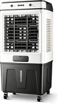 climatiseur portable WNGJZZYC, 1 m, Blanc, Climatiseur Mobile, Rafraichisseur D'air, Réservoir D'eau de Grande Capacité et 4 Cristaux de Glace