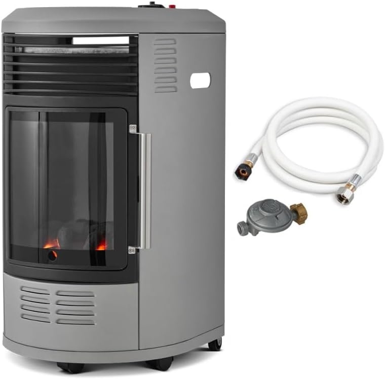 FAVEX Chauffage au gaz, 40 m, Gris