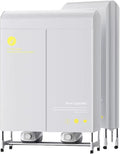 SOVORM Séchoirs à vêtements, 1080 L, 40Kg, 2X1000, Blanc, Sèche-linge électrique, intérieur