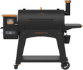 PIT BOSS barbecue à charbon, Noir/Orange, Austin XL Onyx Edition