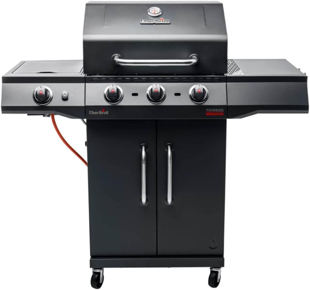 Charbroil Grills électriques d'extérieur, Noir, Barbecue Gaz Performance Power Edition 3
