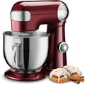 CUISINART Batteurs sur socle, 5,5 litres, Bordeaux/Argent, Mélangeur sur pied de (Pinot Noir)