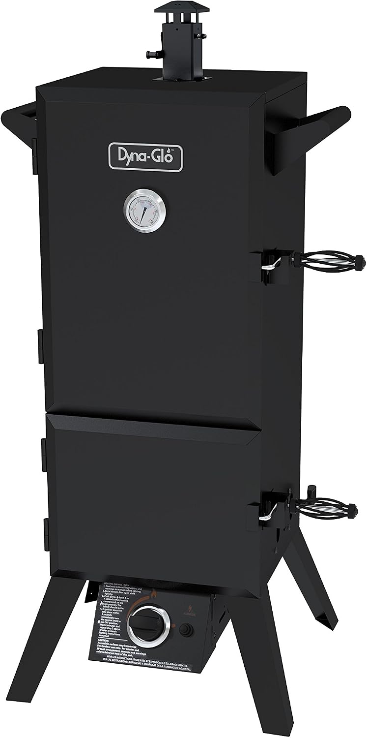 Dyna-Glo fumoir, 91,4 cm, Noir, à gaz vertical LP DGY784BDP