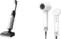 MOVA Sèche-cheveux, 20 kPa, 000 RPM, Noir, X4 Pro Aspirateur Humide et Sec, Lavage à l'eau Chaude, Anti-enchevêtrement