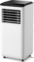 climatiseur portable ZJUNLI, 14000 BTU, 12000 BTU, Noir, Climatiseur Mobile, Unité de Refroidissement Économie d'Énergie avec Kit d'Installation