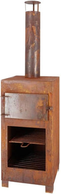 Esschert four à pizza, Rouille, Design Poêle de terrasse, poêle de terrasse, Bol à feu, cheminée de Jardin