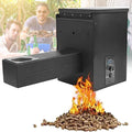 JXUANMM fumoir, type de bouton, 65 * 35 * 28 cm, Noir, Barbecue