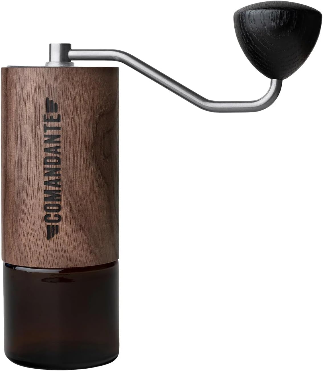 Comandante Moulins manuels, Argenté/Marron, Moulin à café C40 MK4 Walnuss, Ambre Liquide
