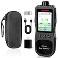 Appareils de mesure de la qualité de l'air intérieur ZYKYCX, Noir, Détecteur D'Ozone Portable, Moniteur De Gaz O3 0-20 PPM avec Résolution 0