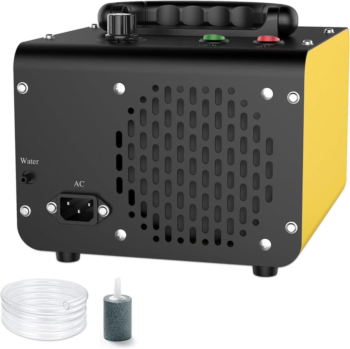 JOBYNA groupe électrogène, Blanc, Générateur d'ozone eau air, mode air 28 000 mg/h et mode eau 500 mg/h, purificateur d'air à l'ozone