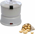 FLYIODFCXV Éplucheurs, 25,5 * 27 cm/10 * 10,6 pouces, 1 kg, ABS + PP + acier inoxydable, Blanc, Éplucheuse à pommes de terre