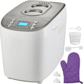 Machine Generic, 410 x 268 x 307 mm., poids à pain réglables (1000 g, 1250 g, 1500 g)., 850 W., 1,4 kg, Noir, à pain numérique programmable