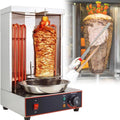 JIANGYUXINLI rôtissoire, 300 x 300 x 490 mm, 110 V/220 V, 2400 W, Acier inoxydable, Argenté, Machine à Shawarma