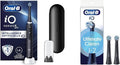 Oral-B Rotatives, Noir, Pack Brosse A Dents Electrique iO5, Brossettes Ultimate Clean, ORIGINALES, 2 Têtes De Recharge