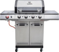 Charbroil Barbecues au gaz naturel, Argent/Noir, Char-Broil Advantage PRO S 4 - Barbecue à gaz à 4 Brûleurs