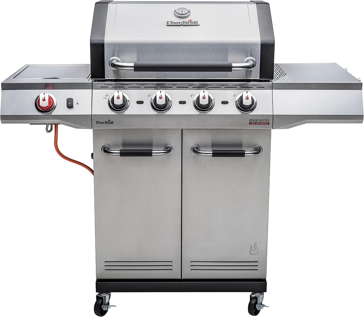 Charbroil Barbecues au gaz naturel, Argent/Noir, Char-Broil Advantage PRO S 4 - Barbecue à gaz à 4 Brûleurs